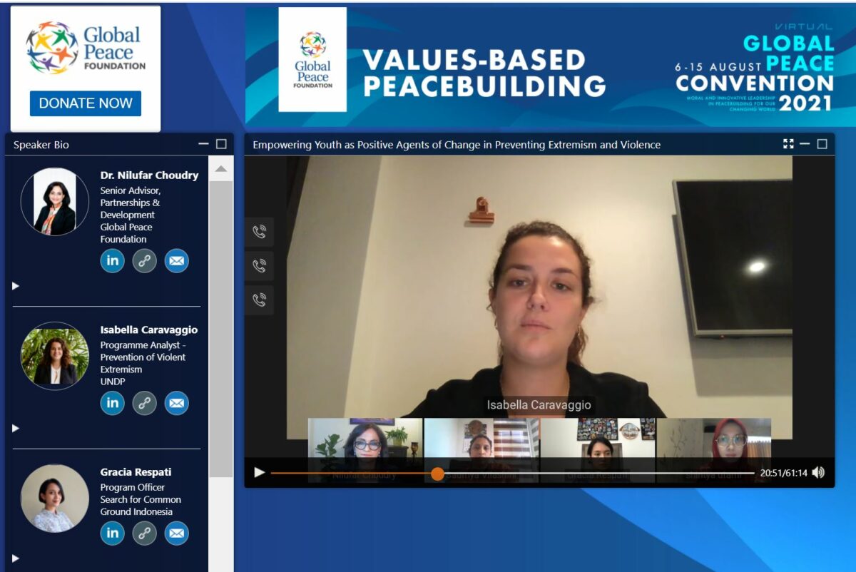Panelists explore values-based peacebuilding