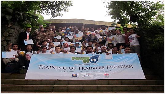 Teacher participants of the training program sought to practice living for the sake of others. 