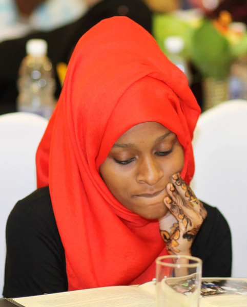 Youth participant at the youth summit forum in zanzibar 2015.