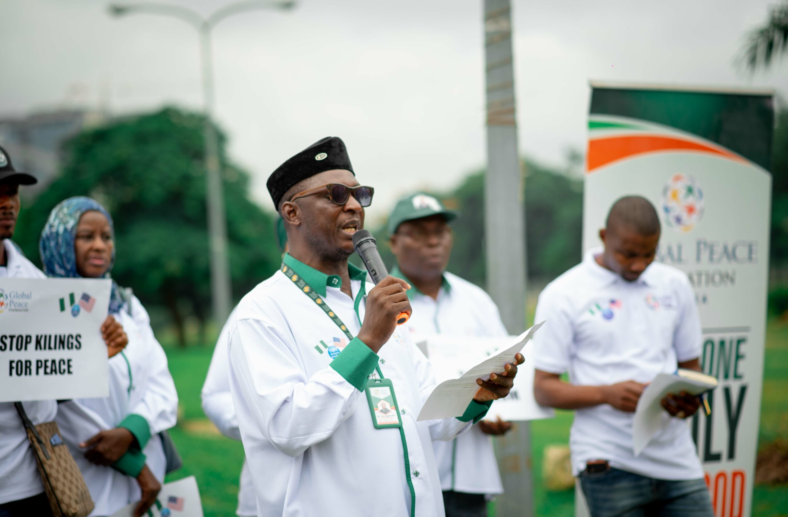 Rev. Hayab speaks at International Day of Peace event in Nigeria