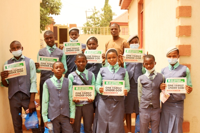 Nigeria students support GPF peacebuilding
