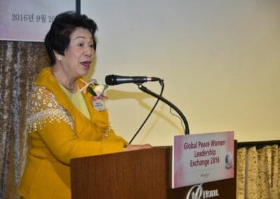 Nona Ricafort at Leadership Exchange.