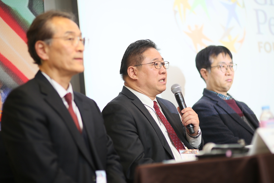 Leaders discuss religious freedom for North Korea at the Global Peace Convention 2019