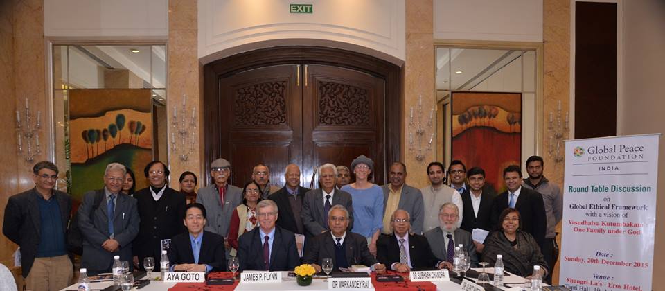 Group Photo, Round Table Discussion, India 2015