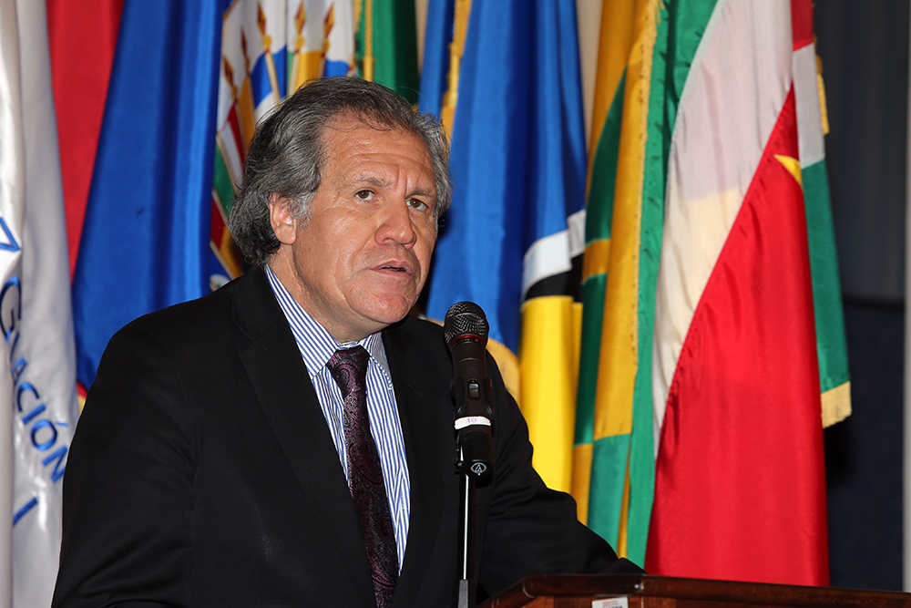 Luis Almagro, Secretary General of OAS/ Secretario General de la OEA