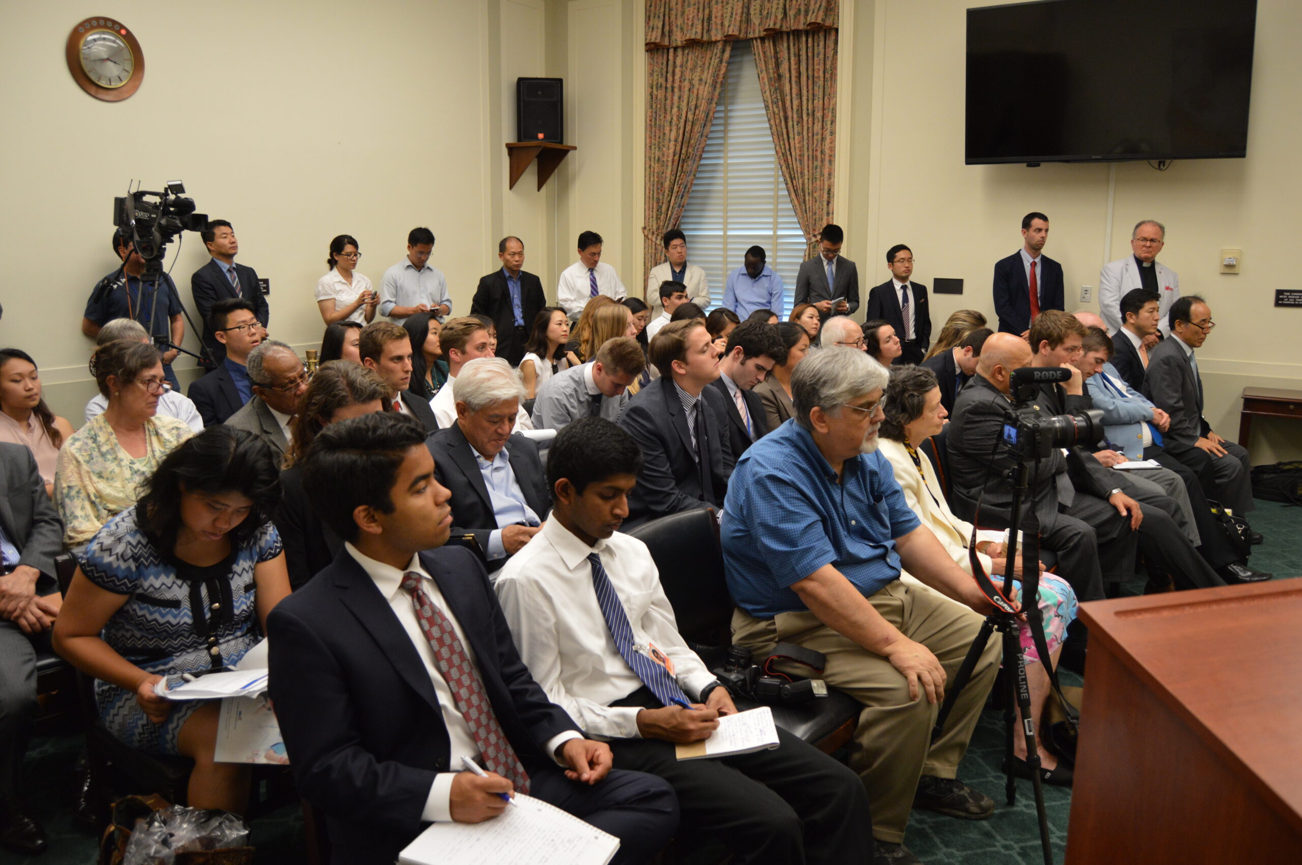Audience at Congressional Briefing