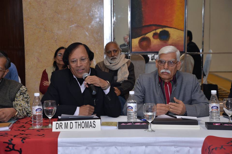 Dr. MD Thomas, Round Table Discussion, India 2015