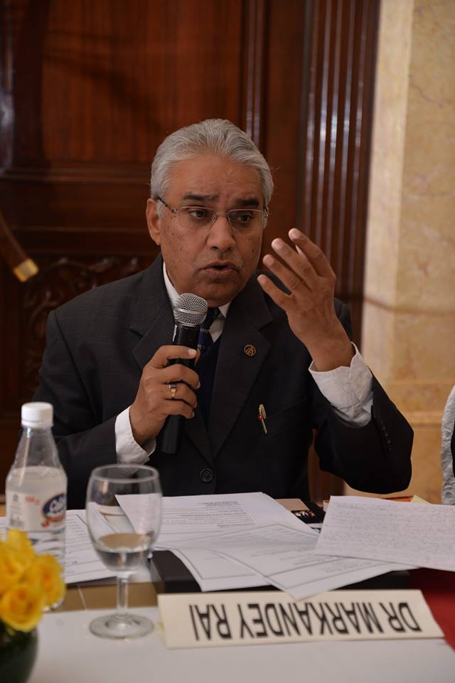 Dr. Markandey Rai, Round Table Discussion, India 2015