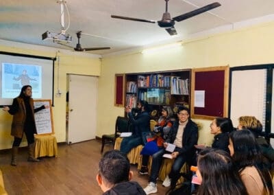 Facilitator Presenting