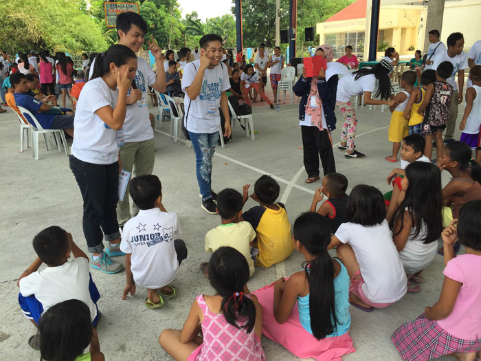 GPV Participants Organize Activities with Children of Sitio of Tubo-Tubo, Brgy