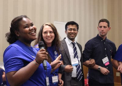 Meeting fellow IYLA delegates