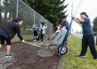 Volunteers Rehabilitate Lynwood Trail