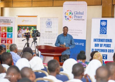 Mr. Amoni Manyanya, Acting United Nations Resident Coordinator and head of UNDP in Tanzania