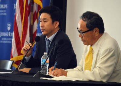 Mr. Cheol Hwan Kang, co-president of Action for Korea United at One Korea Forum