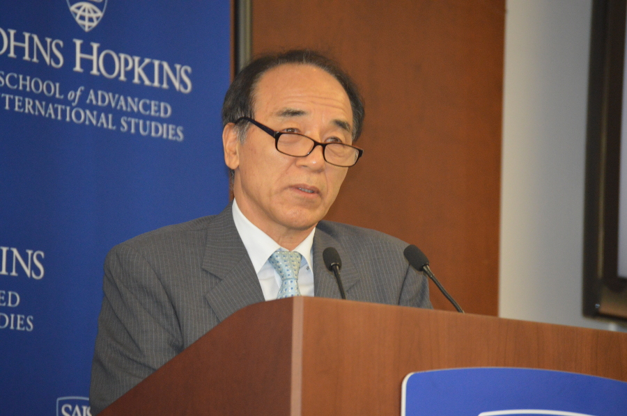 Hon. Choon Whan Kim, former Republic of Korea National Assembly at One Korea Forum