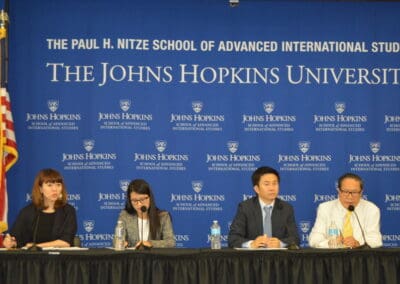 One Korea Forum John Hopkins SAIS panalists