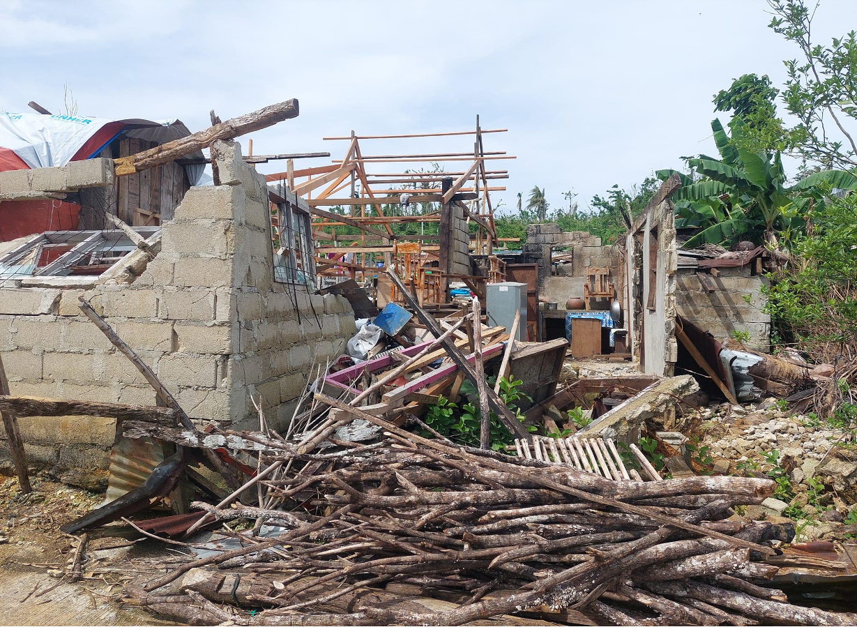 Philippines Typhoon Damage
