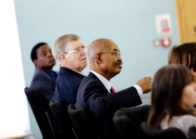 Jim Flynn and Dr Amani Abeid Karume