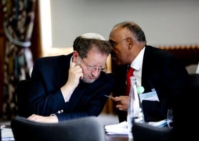 Dr. Yehezkel Landau and Mr. Eskinder Negash