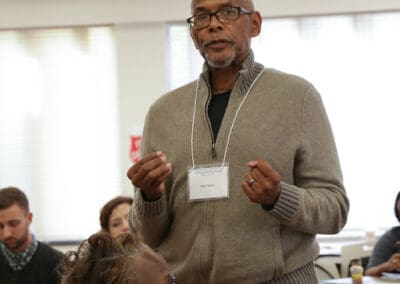 Audience member, Glenn Wilson