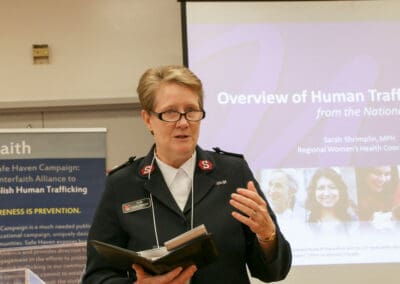 Major Susan Ferreira, The Salvation Army