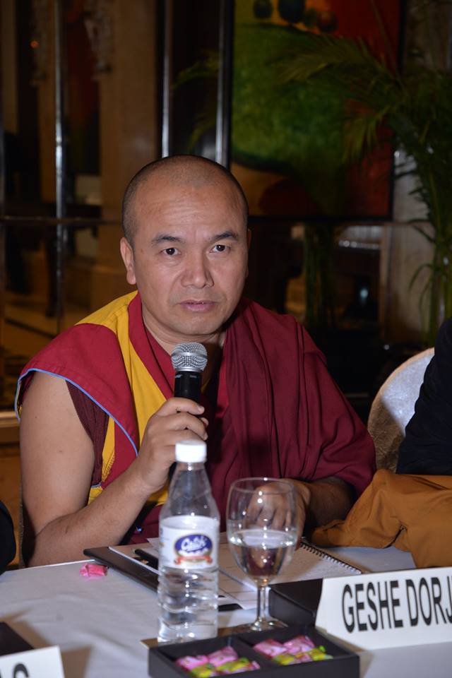 Geshe Dorji Damdul, Round Table Discussion, India 2015