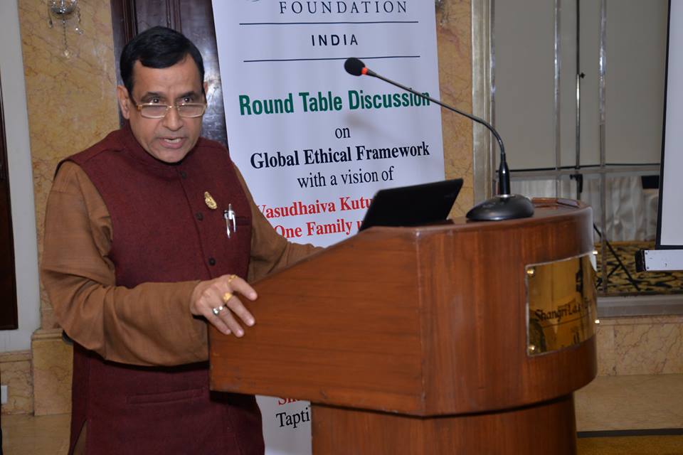 Prof. Dr. Ravindra Kumar, Round Table Discussion India 2015