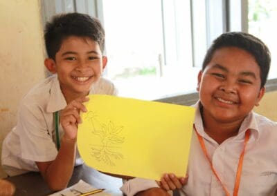 Students Show Artwork