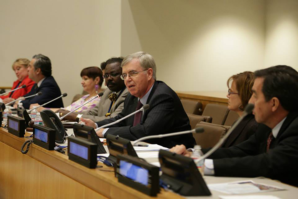 James Flynn, International President, Global Peace Foundation at United Nations