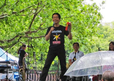 Mr. Aya Goto, Global Peace Foundation Japan Chairman speaks at event.