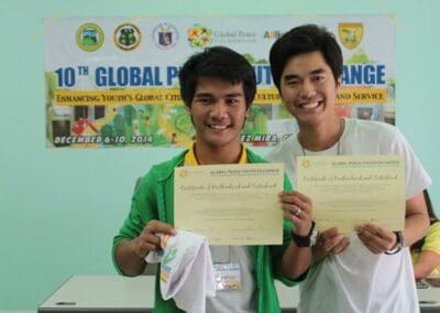 Japanese-American and Filipino brotherhood at Cagayan State University