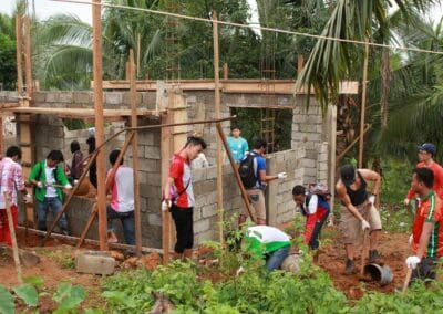 Building an Alternative Learning Systems Learning Center for the community of Sitio Pureg.