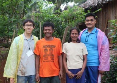 Yoshitaka Goto with Agta community