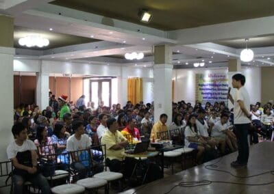 Chundok Yoo from Korea speak