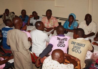 Participants engage in discussion during Second Interfaith Youth Leaders Retreat