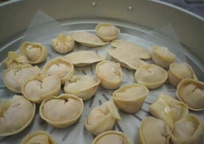 Dumplings ready to cook