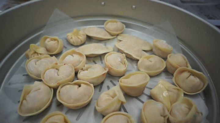 Dumplings ready to cook