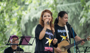 Yolanda Tasico at 2014 Filipino Music Festival organized by Global Peace Foundation Japan.