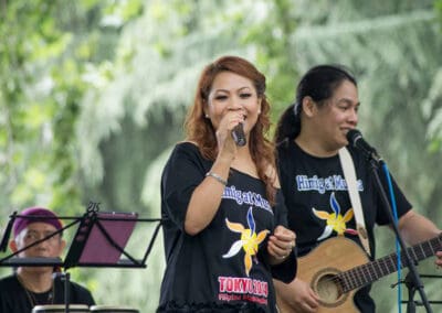 Yolanda Tasico at 2014 Filipino Music Festival organized by Global Peace Foundation Japan.