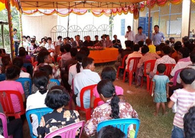 All-lights Village launch ceremony in Komgpong Speu Province