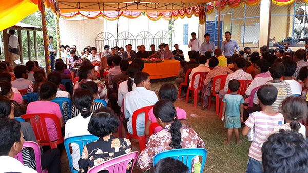 All-lights Village launch ceremony in Komgpong Speu Province