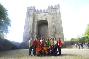 The Korean Leadership delegation visits Bunratty Castle.