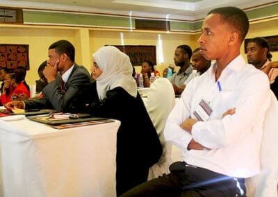 Participants at Concurrent Working Groups Session