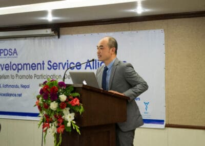 Mr. Nicholas Lee at APPDSA event