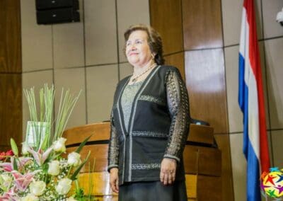 Maria Eliza G. de Samaniego, President of the Corazones Solidarios Foundation , Living for the Sake of Others Awards, Global Peace Foundation Paraguay