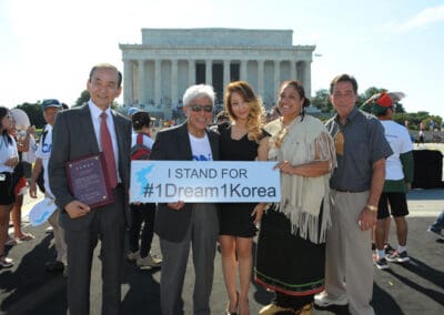 We stand for #1Dream1Korea