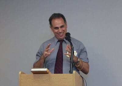 Dr. Lorne Ladner, Drector of Guhyasamaja Center at DC forum.