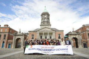 Global Peace Leadership Exchange at the Dublin Castle.