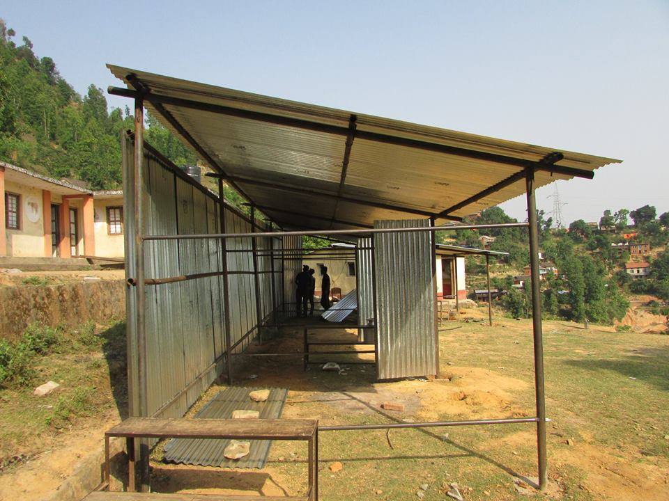 RiseNepal rebuilds classrooms after Nepal earthquake in Fredskorpset.