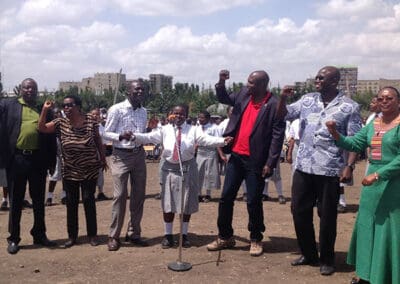 Inauguration of Mandela Garden in Kenya